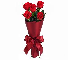 Букет 5 Красных роз Эдлесс Лав в Стрижах