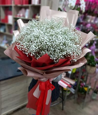 Букет цветов из: Гипсофила в Стрижах