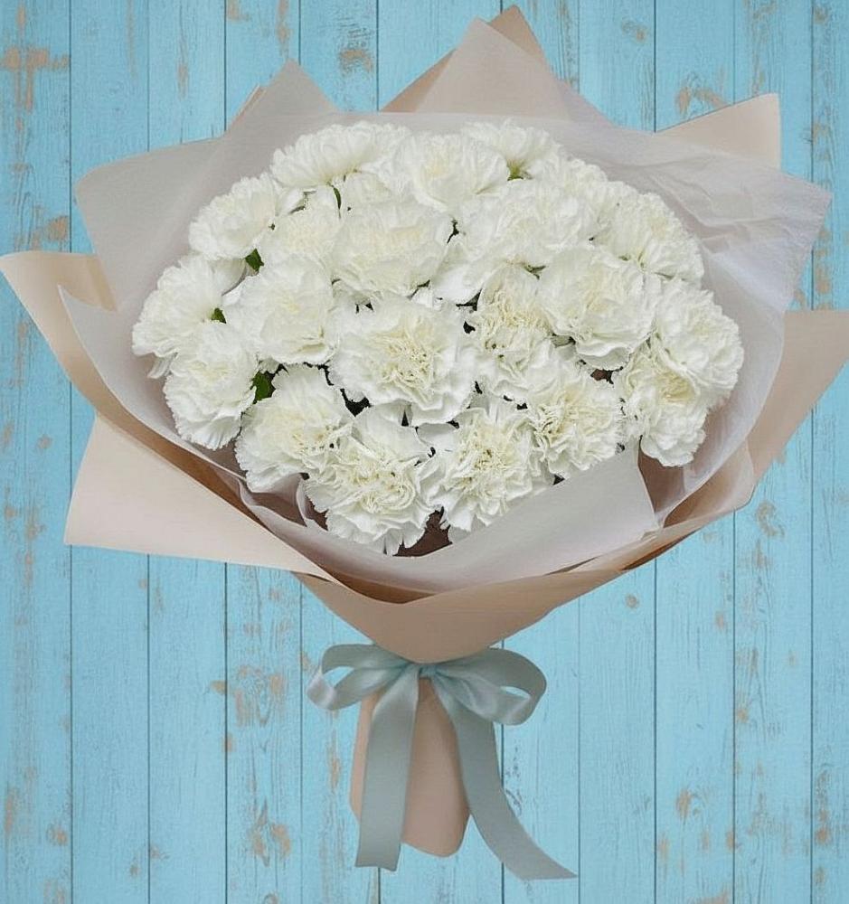 Букет цветов из: Гвоздики в Стрижах