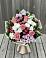 Букет цветов из: Альстромерии, Гвоздики, Розы и Хризантемы в Стрижах
