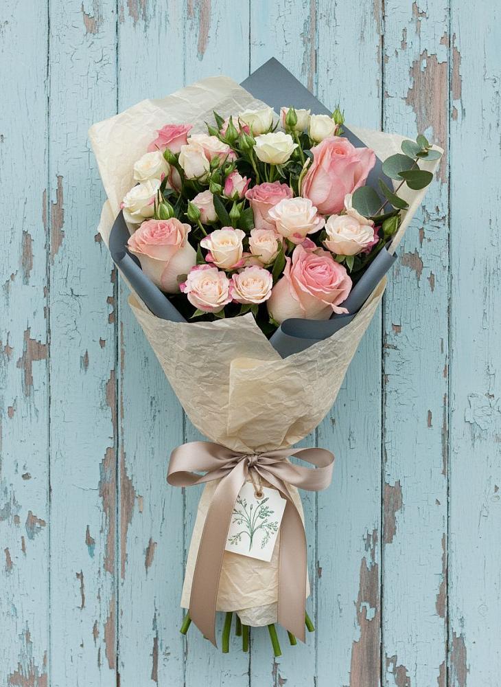 Букет цветов из: Розы в Стрижах