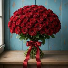 Букет Красные розы Блэк Меджик в Стрижах