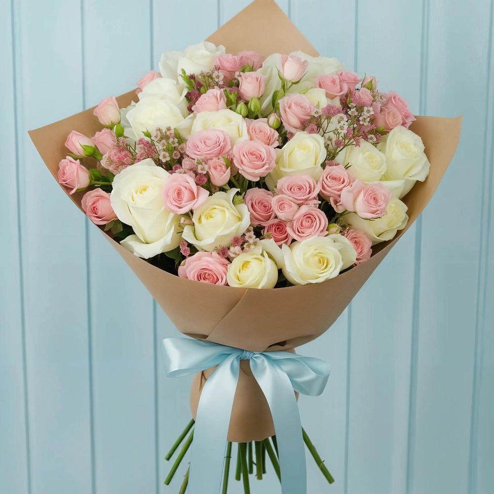 Букет цветов из: Розы в Стрижах