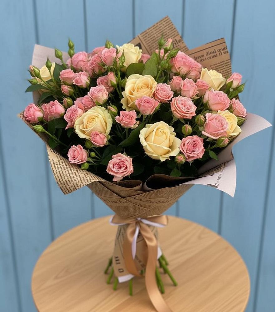 Букет цветов из: Розы в Стрижах