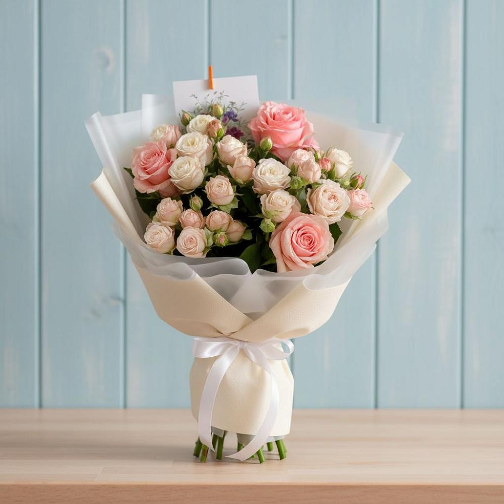 Букет цветов из: Розы в Стрижах