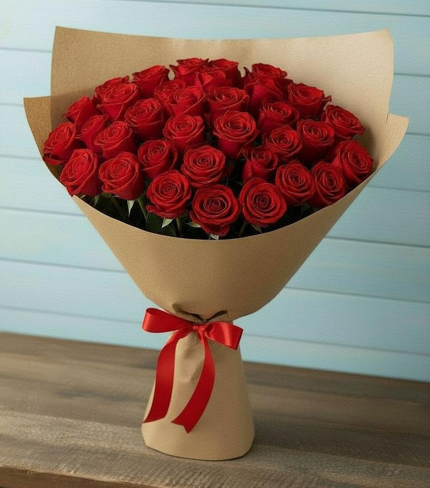 Букет Красные розы Милано в Стрижах