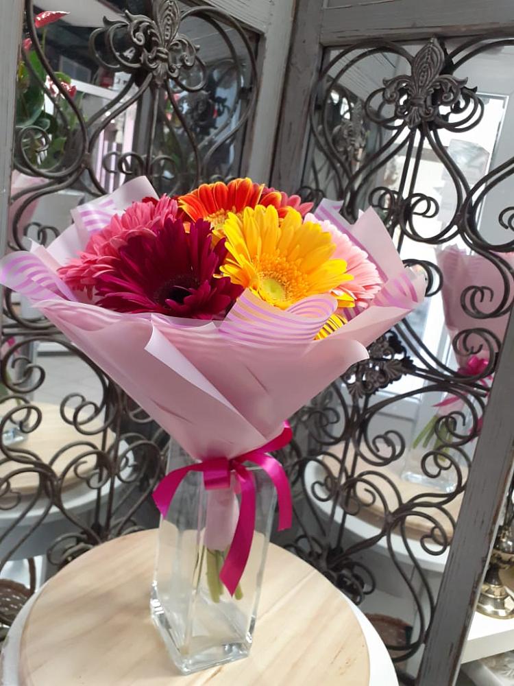 Букет цветов из: Герберы в Стрижах