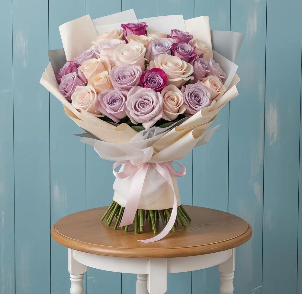 Букет цветов из: Розы в Стрижах