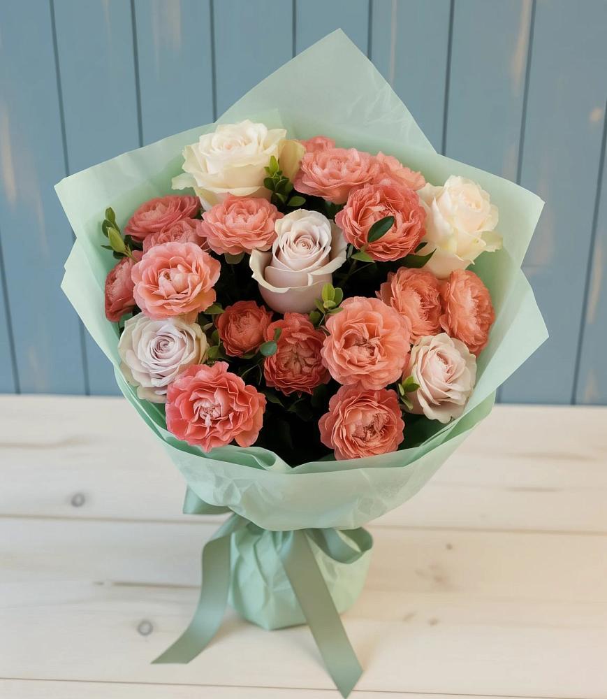 Букет цветов из: Розы в Стрижах