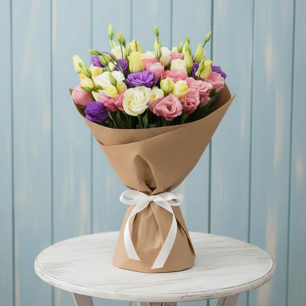 Букет цветов из: Лизиантусы в Стрижах