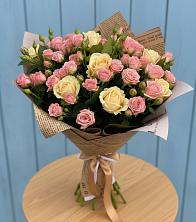 Букет цветов из:  Розы в Стрижах