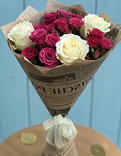 Букет цветов из:  Розы в Стрижах