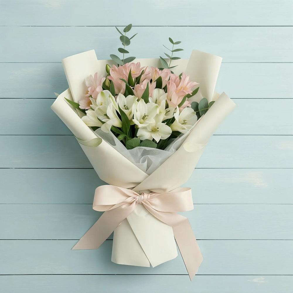 Букет цветов из: Альстромерии в Стрижах