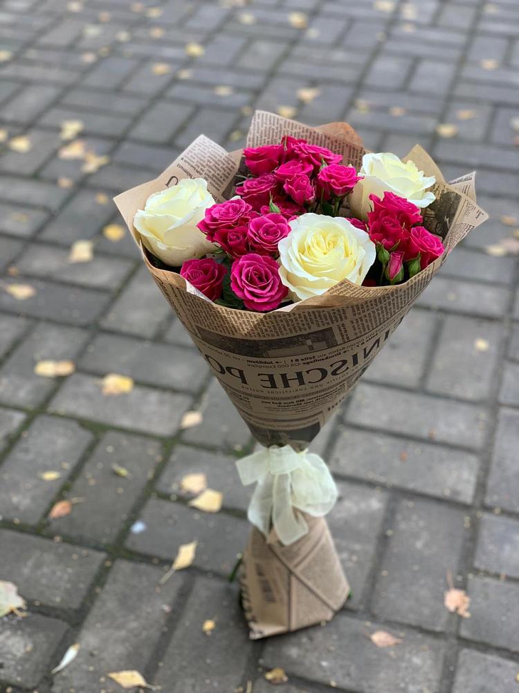 Букет цветов из: Розы в Стрижах