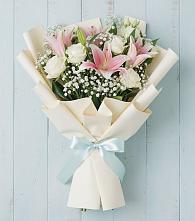 Букет цветов из:  Лилии в Стрижах