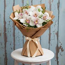 Букет цветов из:  Орхидеи и Розы в Стрижах